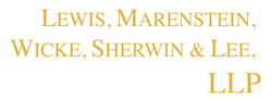 Lewis, Marenstein, Wicke, Sherwin & Lee, LLP logo