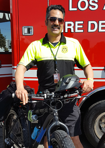 Alex Gormé, LAFD Bike Medics Specialist
