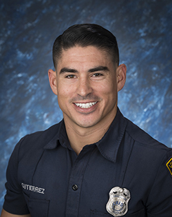 Firefighter, Bryce Gutierrez