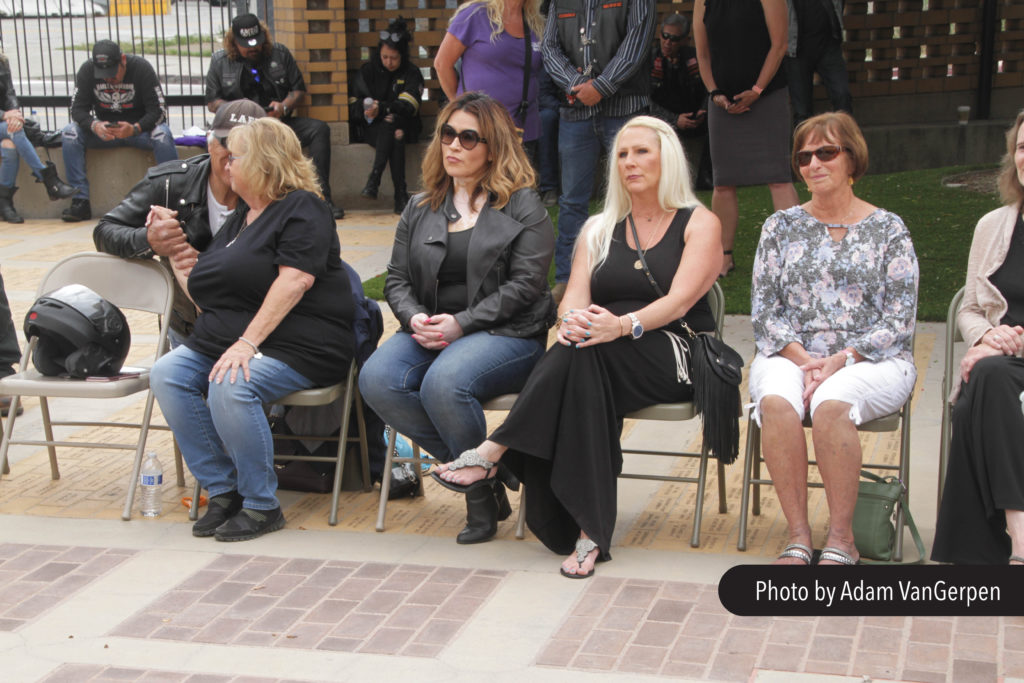 2019 LAFD Fire Hogs Memorial Ride Ceremony LAFD Widows