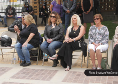 2019 LAFD Fire Hogs Memorial Ride Ceremony LAFD Widows