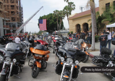 2019 LAFD Fire Hogs Memorial Ride Ceremony