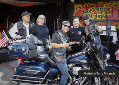 2019 LAFD Fire Hogs Memorial Ride Sagebrush Pete Goff's 2004 Harley Davidson Electra Glide Classic donated by the Goff family