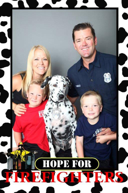 Hope for Firefighters Photo Booth