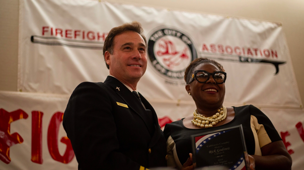 Firefighter of the Year Makes the Daily News