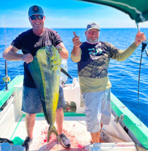 Wade White and Alfredo of the La Paz Fishing Group