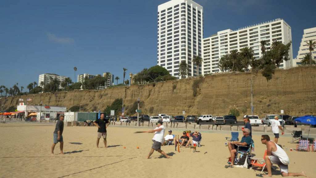 LAFD Over the Line tournament at Santa Monica Beach