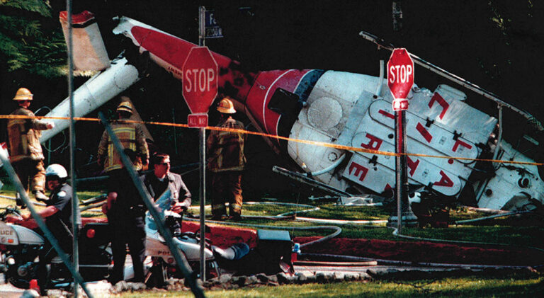 LAFD tragedy: The 25th Anniversary of the Crash of Helicopter Fire 3