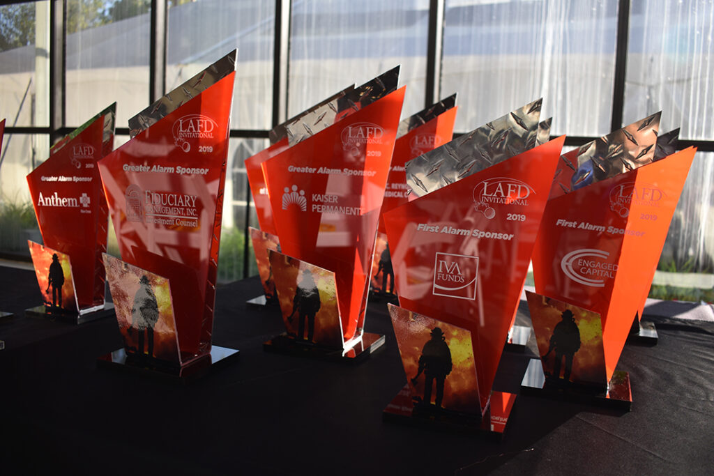 LAFD gold invitational sponsor golf awards